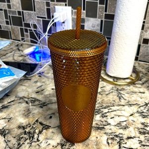 Starbucks 50th anniversary bronze tumbler